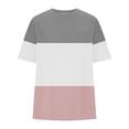 thumbnail image 4 of Camiseta Corta con Cuello Redondo Y Gota Del Hombro para las Mujeres, 4 of 4