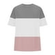 thumbnail image 4 of Camiseta Corta con Cuello Redondo Y Gota Del Hombro para las Mujeres, 4 of 4