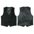 thumbnail image 3 of Spring Notion Big Boys' Two Button Suit, Black, 3 of 4