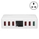 thumbnail image 1 of Cargador USB QC 3.0 de 6 puertos, estación de carga inteligente con pantalla digital de carga rápida, 100-240 V, enchufe británico de 100-240 V, 1 of 5