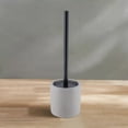 thumbnail image 3 of Concrete Cement Toilet Bowl Brush with Holder, Durable Bathroom Accessory Set, Gray, 3 of 8
