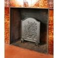 thumbnail image 3 of Minuteman CFB-06 Bouquet Fireback - Cast Iron - Black, 3 of 5