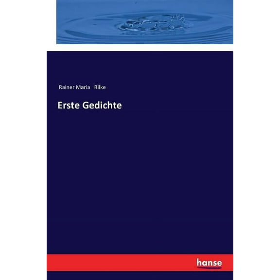 Erste Gedichte, (Paperback)