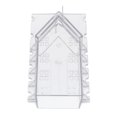 thumbnail image 3 of Forma de Casa Molde de Vela Molde de Jabón para Manualidades de Fabricación de Velas de Jabón para El Hogar de Bodas de Bricolaje 6.1x5x14.2CM Soledad Moldes para velas de silicona, 3 of 10