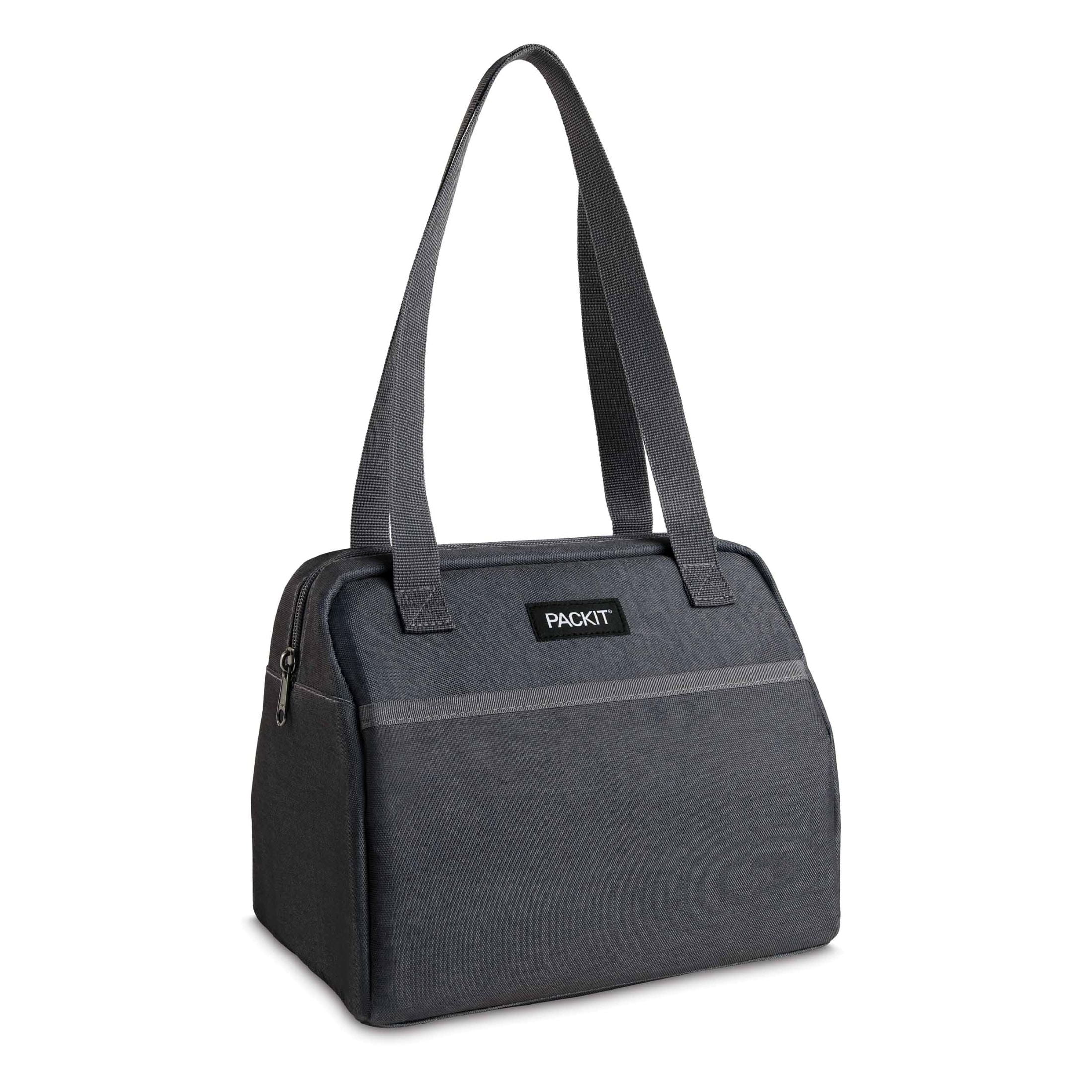 Packit Freezable Hampton Lunch Bag, City Charcoal