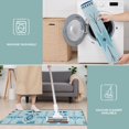 thumbnail image 6 of Blue Geometric Triangle Diamond Pattern Kitchen Rugs Sets Of 3,Kitchen Runner Rugs Non Skid Washable,Decorative Kitchen Floor Mats for Kitchen,Sink,Laundry,17"x30"+ 17"x47" + 17"x59", 6 of 6
