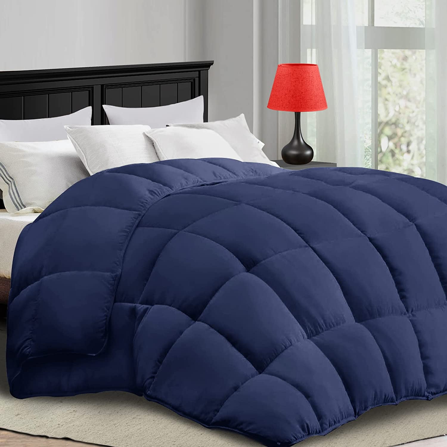 black cooling comforter