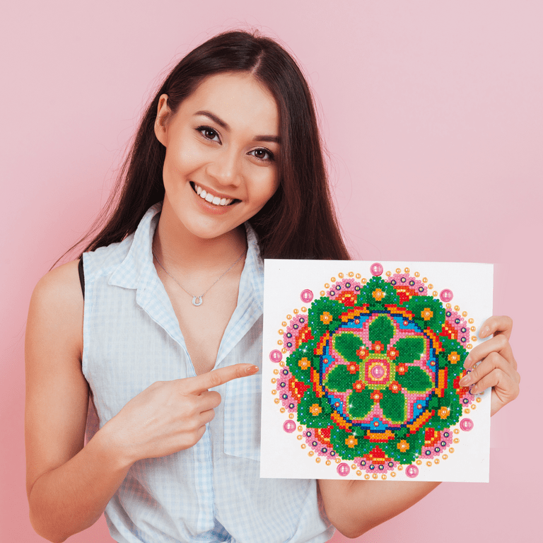 Diamond Dotz Flower Mandala Diamond Painting Kits for Adults
