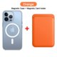 thumbnail image 1 of Funda de cuero transparente con tarjetero para iPhone, 15 Pro Max, 14, 13, 12, 11, XR, XS, X, 7, 8 Plus, Mini, Magsafe, cubierta de carga inalámbrica, 1 of 4