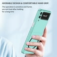 thumbnail image 5 of Dteck Folding Slim Case for Samsung Galaxy Z Flip 3 Non-Slip Anti-Scratch Anti-Fingerprint Shockproof Magnetic MagSafe Case For Samsung Galaxy Z Flip 3,Skyblue, 5 of 7