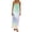 Mint Green, variant on Womens Long Dresses Floral Printed Scoop Neck Sleeveless Open Back Casual Loose Fit Maxi Dress Plus Size Clothes for Women Green Xxxl