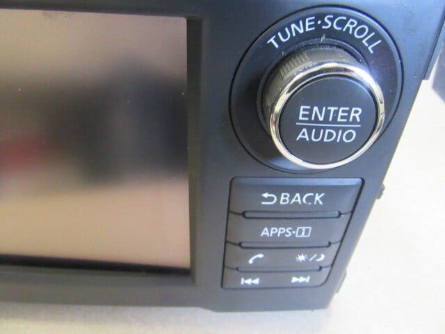Pre-Owned 17 Nissan Titan Navigation Radio CD Player OEM - Verify Specific Vehicle Fitment In Description - (Good)