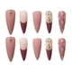 thumbnail image 3 of blue Prensa brillante en uñas extralargas con diseños, pegamento falso de ataúd rosa desnudo en las uñas, uñas adhesivas para mujeres, uñas gruesas, uñas acrílicas presionadas par, 3 of 5