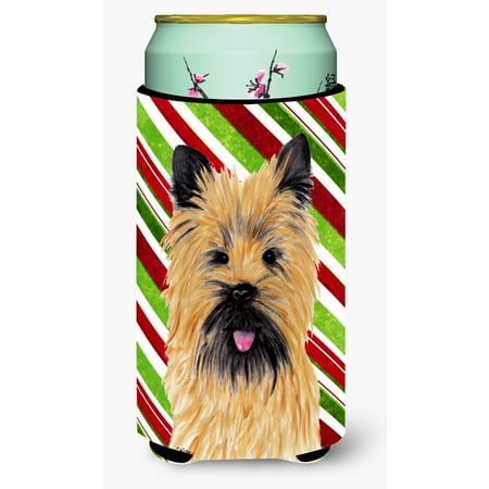 

Caroline s Treasures SC9335TBC Cairn Terrier Candy Cane Holiday Christmas Tall Boy Hugger Tall Boy multicolor