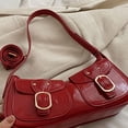 thumbnail image 6 of Stylish Small Crossbody Bag PU Leather Shoulder Bag Underarm Purse For Daily Use, 6 of 8