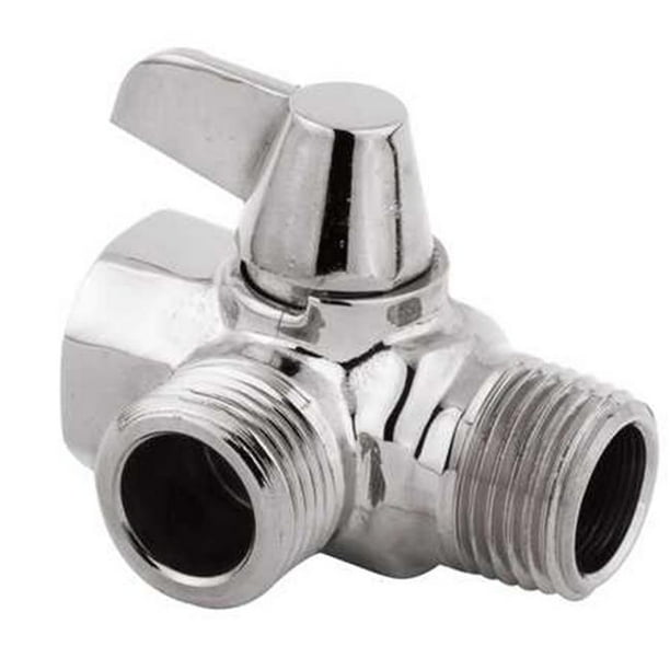 Wall Mount Shower Arm Diverter Chrome