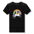 thumbnail image 3 of Camiseta con diseño de unicornio Corgi montando dinosaurio T Rex, bonita camiseta para niños, niñas, regalo de arcoíris, camiseta gráfica de galaxia espacial Corgicorn, camisetas estéticas, 3 of 5