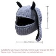 thumbnail image 2 of Gorro para cosplay, orejas de conejo, disfraz, cálido, suave y acogedor, 2 of 3