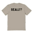 thumbnail image 1 of Really Humor Graphic Sand Men's Cotton T-Shirt, 1 of 1