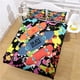 thumbnail image 2 of Sistema de edredón Skateboards Microfiber Duvet Funda Almohada Shams Boys Durmiente Artículos para el hogar Dibujos animados Imprimir Juego de cama S 3 Piezas Yuarrent HA012069-01, 2 of 7
