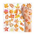 thumbnail image 1 of wonima02 Glitter Fall Leaf and Flower Tattoos for Kids- 74 Individually Sheets Glitter Autumn Tattoos for Kids Fall Party Supplies, 1 of 1