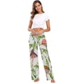 thumbnail image 6 of GZHJMY Women's Pajama Pants Mushroom Pattern Comfy Stretch Sleepwear Womens Wide Leg Pants Casual Loose Yoga Sweatpants Comfy Lounge Pajama, X-Large, 6 of 7