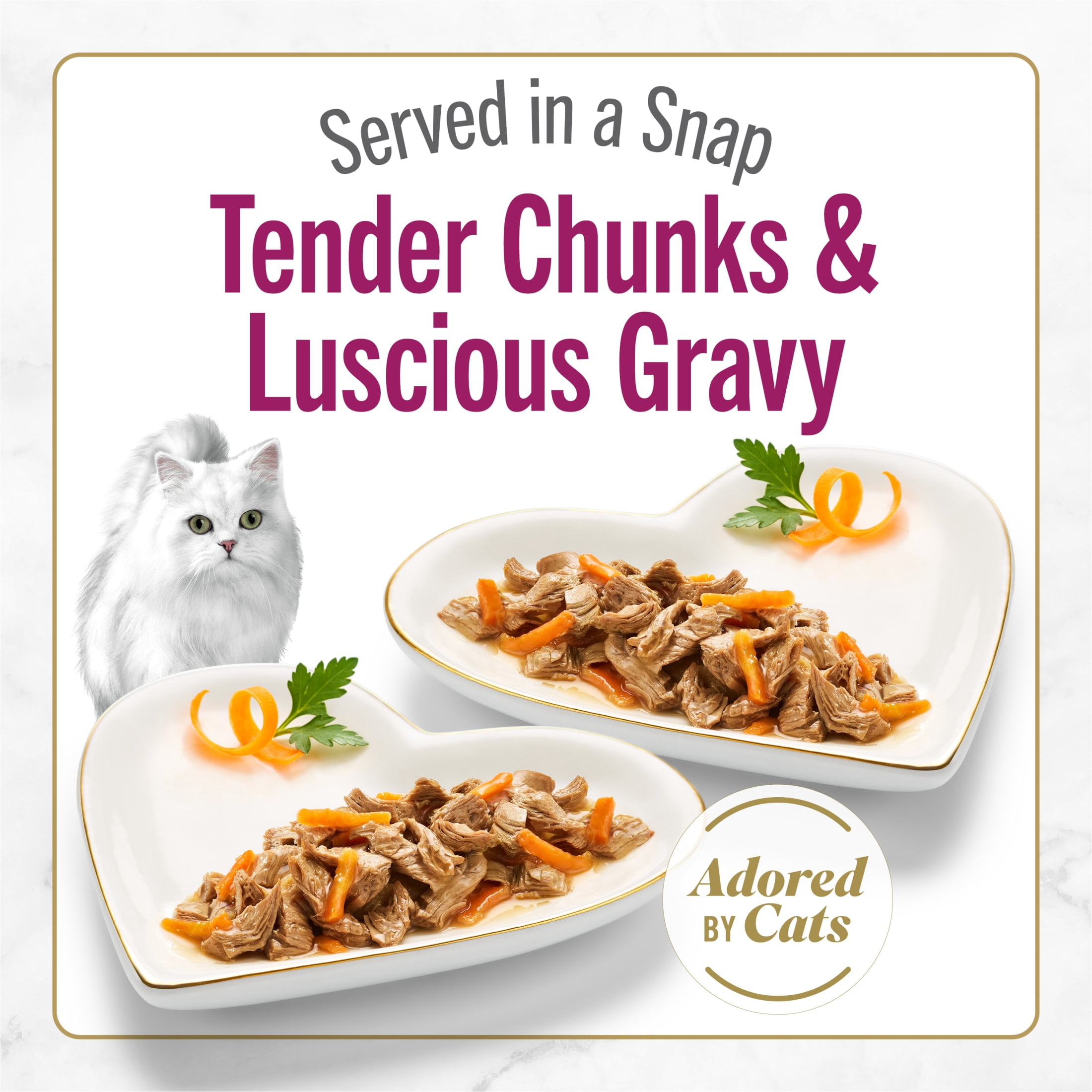 Purina Fancy Feast Petites Tender Beef Entree With Carrots in Gravy Gourmet Wet Cat Food Pate