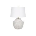 thumbnail image 4 of Monarch Specialties Lighting, 20"h, Table Lamp, Cream Concrete, Ivory / Cream Shade, Modern, 4 of 6