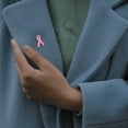 thumbnail image 6 of Cancer Awareness Pins 1 Piece Set Pink Ribbon Pins Official Style Hope Support Badges for Charity Events Fundraisers Gifts for Women Survivors Bulk Social Awareness Jewelry, 6 of 6