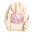 thumbnail image 7 of Vintage Hoodies for Womens Full Zip Up Drawstring Ocean Animal Print Casual Long Sleeved Hoodeded Pullover Trendy Cute Sweatshirt With Pocket, 7 of 7