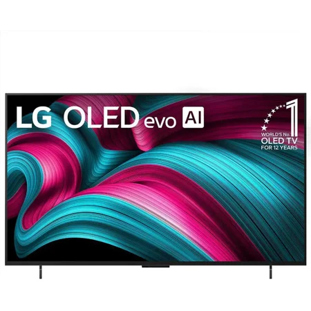 LG 42-Inch Class OLED evo AI Super Upscaling 4K C5 Series Smart TV w/Dolby Atmos & Vision, HDR10, Filmmaker Mode, Wow Orchestra, Alexa Built-in (OLED42C5PUA, 2025)