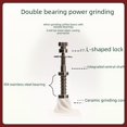 thumbnail image 3 of Manual Coffee Grinder with Ceramic Grinding Core - Effortless Hand-Crank Operation, Double Bearing for Smooth Grinding, Multi-Purpose for Coffee Beans & Spices, Modern Simple Style, Includes Cleaning, 3 of 5