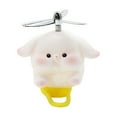 thumbnail image 2 of Sunjoy Tech Animal Ornament Rotating Fan Blade Stretchable Binding Buckle Fixation Non-Slip Cheerful Mood Pig Doll Model Bicycle Supply, 2 of 8