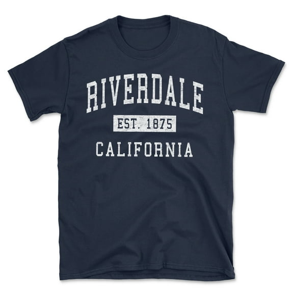 Riverdale California Classic Established Men's Cotton T-Shirt