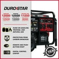thumbnail image 2 of DuroStar DS13000MXT 13,000W/10,500W 500cc Electric Start Tri Fuel Portable Generator w/ CO Alert, 2 of 8