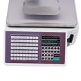 thumbnail image 5 of Label Printing Scale,Electronic Scale Digital Price Computing Scale w/Thermal Label Printer 30kg/66lbs Capacity,0.2kg/0.44lbs Deli Scale with Integral Printer, Tower Pole Display, 5 of 9