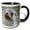 Black/White, variant on 3drose, Antarctic Fur Seal, Arctocephalus Gazella. South Georgia Island, 11oz Mug