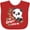 Red, variant on Inktastic My Grampy Loves Me Cute Panda Boys or Girls Baby Bib