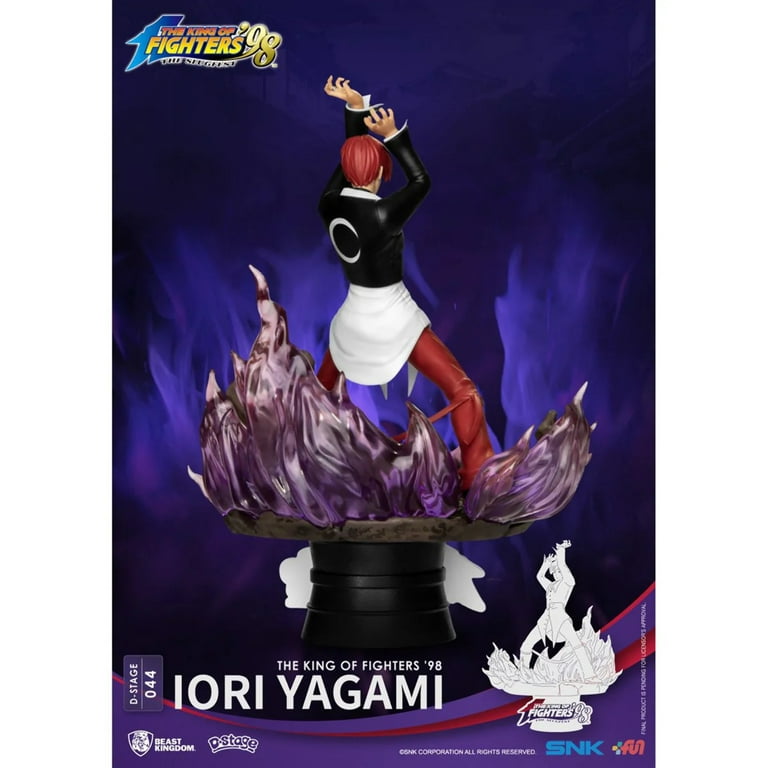 King of Fighters Iori Yagami DS-044 D-Stage Statue, Not Mint