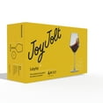 thumbnail image 4 of JoyJolt Layla Red Wine Glasses, Set of 4, 4 of 11