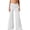 White wide leg capri pants a1, variant on Cagogo Wide Leg Capri Pants for Women Summer Casual Loose High Waisted Cropped Palazzo Pants Flowy Beach Work Lounge Trousers Fashion Beachwear Clothes, Dark Blue M
