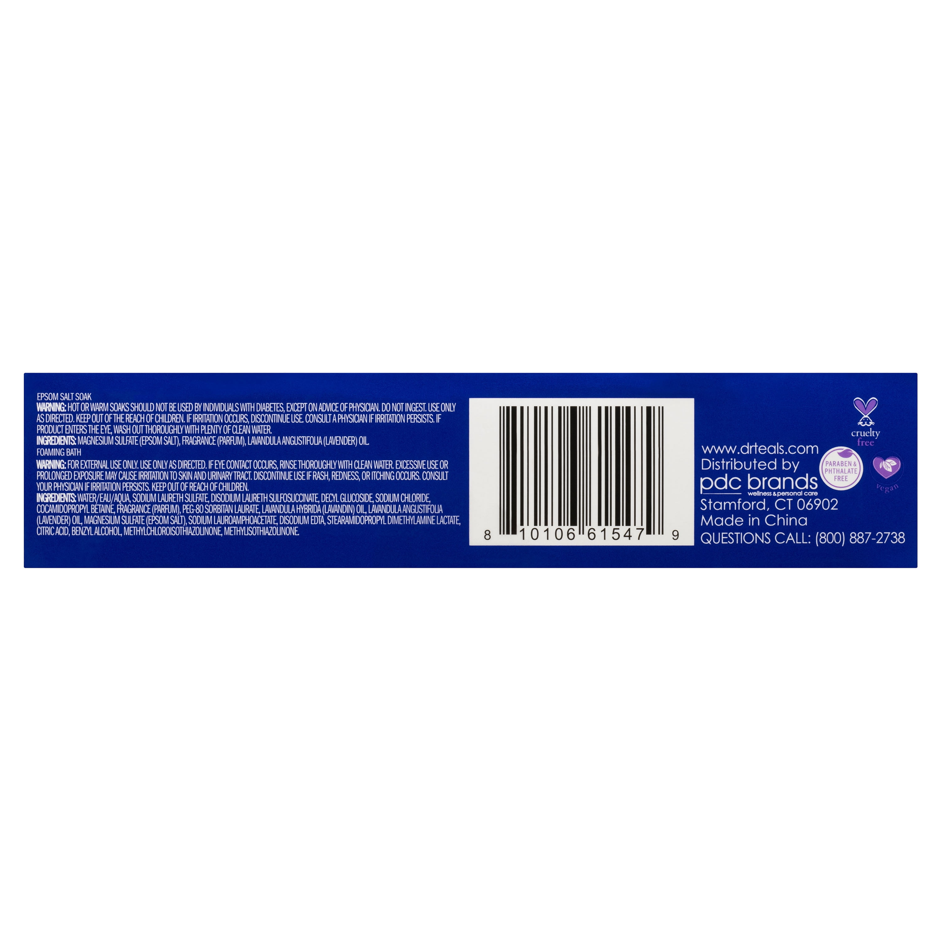 Dr Teal's Soothe & Sleep Lavender Bath Gift Set, 2 Piece