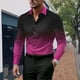 thumbnail image 1 of Camisa de hombre 2024 de manga larga con cuello casual, nueva camiseta para exteriores de moda y cómoda para hombre en talla grande 6XL, 1 of 6