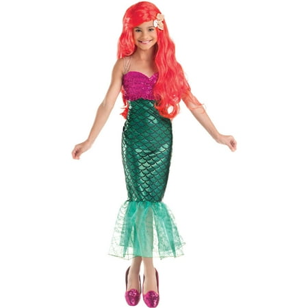 Girls Sweet Mermaid Costume
