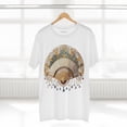 thumbnail image 4 of Antique Fan Graphic Design T-Shirt Unisex 100 Cotton Floral Carnival Artwork Tee 23, 4 of 18