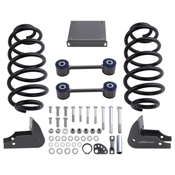 maXpeedingrods 2” Rear Lowering Kit for GM SUV 2007-2014, for Chevy Tahoe/Suburban/Avalanche 1500, for GMC Yukon/Yukon XL 1500, Drop Coil Spring Kit