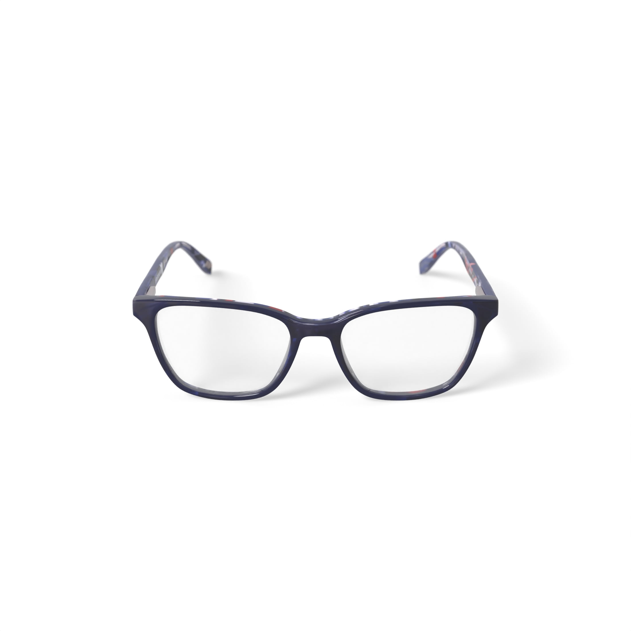 Skechers Men’s SE1188-1 Square Prescription Eyeglasses with Case, Shiny Blue