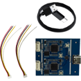 thumbnail image 3 of Module de Capture AV/CVBS Vidéo vers USB 2 Canaux Sorties 1080P Grabeur AV vers USB Carte UVC Disque Gratuit pour Android, 3 of 8