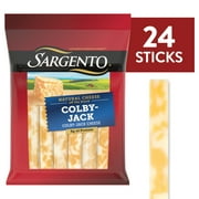 Sargento Colby-Jack Natural Cheese Snack Sticks, 24-Count