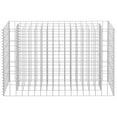 thumbnail image 2 of vidaXL Gabion Lit Surélevé Acier Galvanisé 90x30x60 cm, 2 of 4